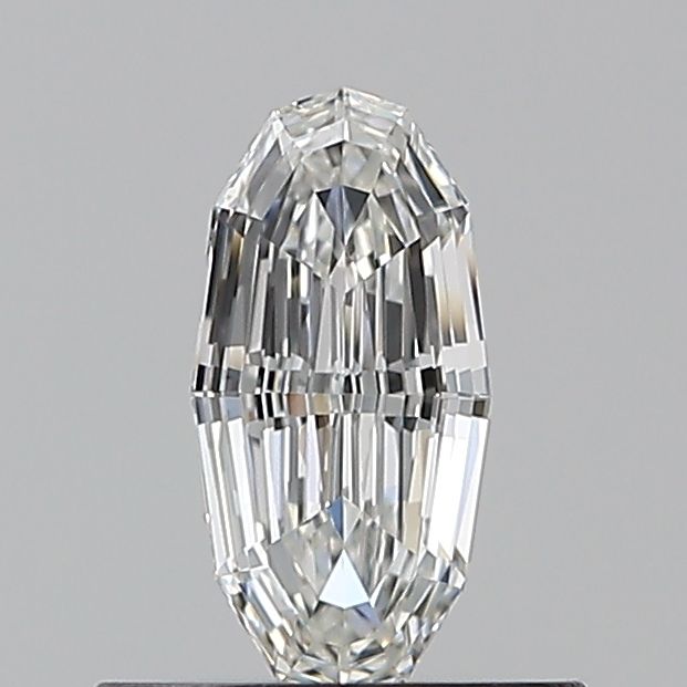 Diamante Naturale Taglio Ovale 0.4ct VG/EX F VVS2 - GIA - 7.4x3.6x1.87mm