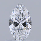 Diamante Naturale Taglio Marquise 0.45ct EX/EX D VS1 - GIA - 4.17x7.49x2.52mm