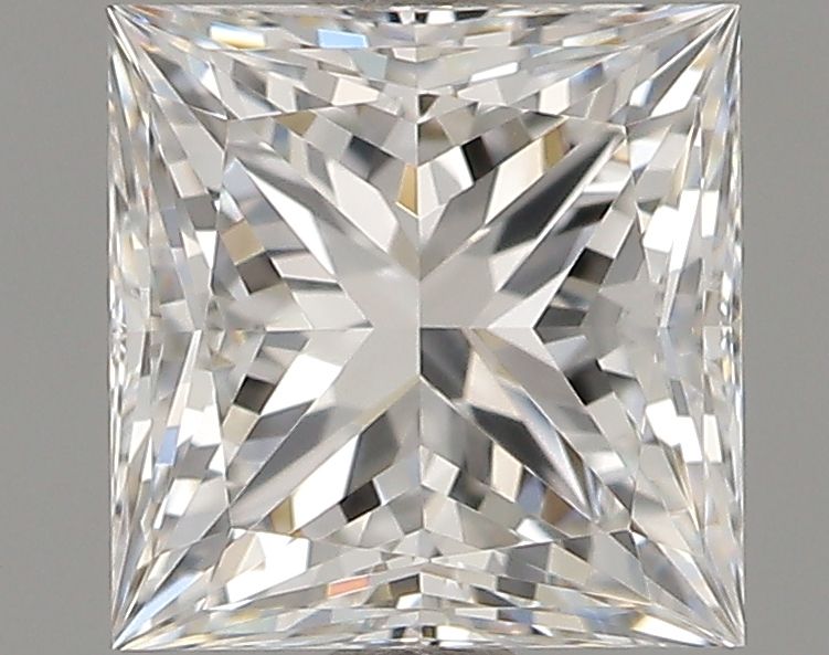 Diamante Naturale Taglio Princess 0.83ct VG/EX F VVS2 - GIA - 5.22x5.13x3.71mm