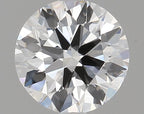 Diamante Taglio Brillante 0.5ct VG/VG/VG E VVS2 - GIA - 5.06x5.02x3.12mm