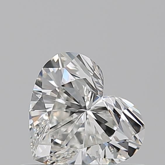 Diamante Naturale Taglio Cuore 0.5ct VG/VG H VVS1 - GIA - 4.91x5.59x3.14mm