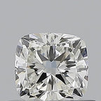 Diamante Taglio Cushion Brillante 0.5ct VG/EX H VVS1 - GIA - 4.7x4.5x3.01mm