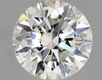 Diamante Naturale Taglio Brillante 1.31ct 3EX I VVS1 - GIA - 6.97x6.92x4.37mm