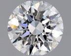Diamante Naturale Taglio Brillante 0.47ct 3EX G IF - GIA - 4.95x4.98x3.09mm