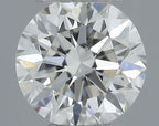 Diamante Naturale Taglio Brillante 0.5ct 3EX G VVS2 - IGI - 5.01x5.05x3.18mm