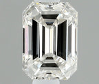 Diamante Naturale Taglio Smeraldo 0.35ct VG/EX G VVS2 - IGI - 4.87x3.41x2.33mm