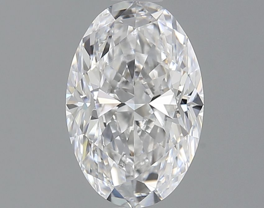 Diamante Naturale Taglio Ovale 0.9ct VG/EX E VS2 - GIA - 7.66x5.07x3.28mm