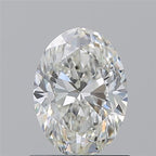 Diamante Naturale Taglio Ovale 0.93ct VG/EX H IF - GIA - 7.53x5.43x3.45mm