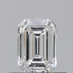 Diamante Naturale Taglio Smeraldo 0.52ct VG/VG E VVS1 - GIA - 5.45x3.89x2.56mm