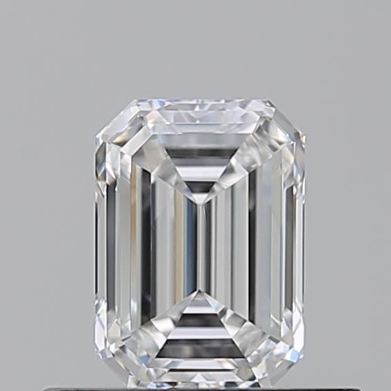 Diamante Naturale Taglio Smeraldo 0.52ct VG/VG E VVS1 - GIA - 5.45x3.89x2.56mm