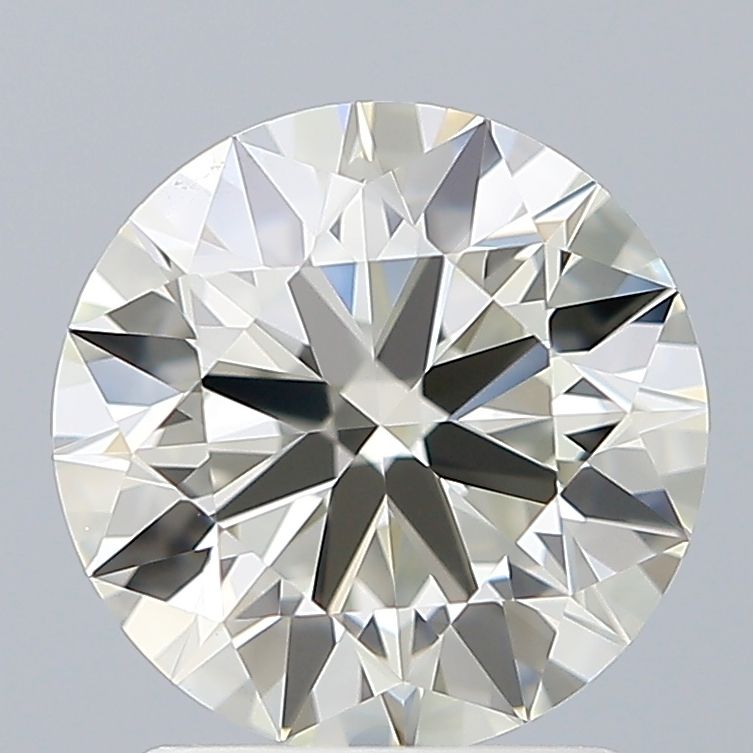 Diamante Naturale Taglio Brillante 1.7ct 3EX J VVS1 - IGI - 7.63x7.68x4.66mm