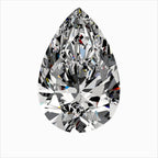 Diamante Naturale Taglio Goccia 0.54ct EX/EX H VVS2 - IGI - 6.94x4.54x2.89mm