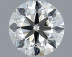 Diamante Naturale Taglio Brillante 1ct VG/VG/EX J VVS1 - IGI - 6.18x6.25x3.98mm