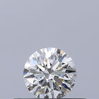 Diamante Naturale Taglio Brillante 0.28ct 3EX G IF - GIA - 4.17x4.2x2.62mm