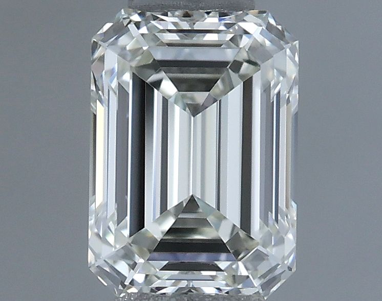 Diamante Naturale Taglio Smeraldo 0.53ct EX/EX I VVS1 - IGI - 5.4x3.87x2.6mm