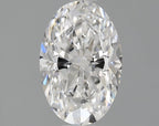 Diamante Naturale Taglio Ovale 1ct VG/EX F VS2 - GIA - 8.18x5.44x3.46mm