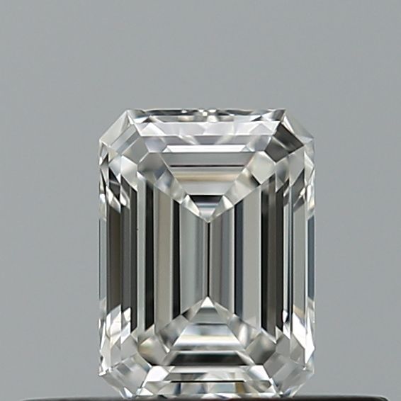 Diamante Naturale Taglio Smeraldo 0.35ct VG/VG G VVS1 - GIA - 4.73x3.45x2.25mm
