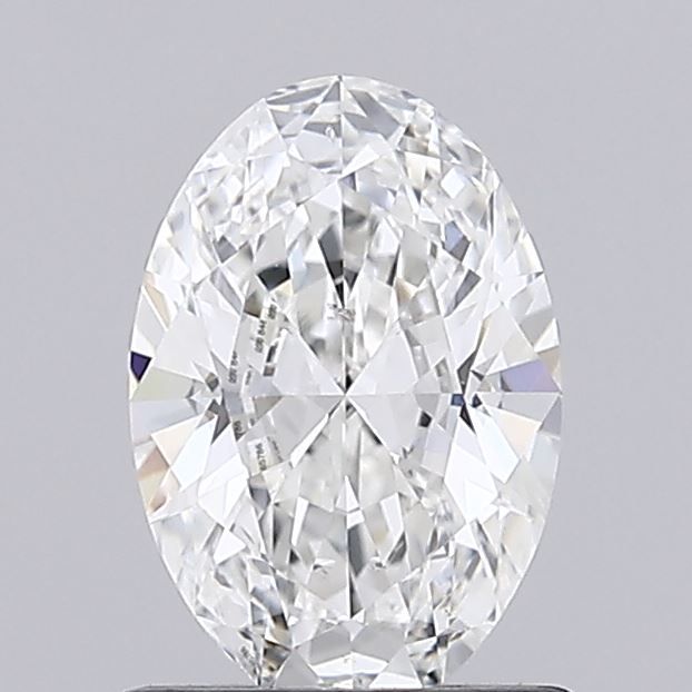 Diamante Naturale Taglio Ovale 1ct VG/EX F VS2 - IGI - 8.28x5.61x3.21mm