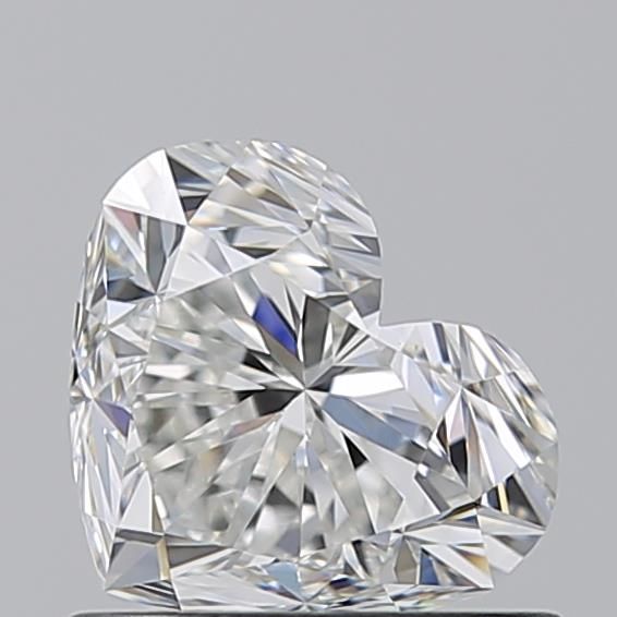 Diamante Naturale Taglio Cuore 0.9ct VG/EX G VS1 - GIA - 5.48x6.57x4.12mm