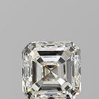 Diamante Naturale Taglio Asscher 0.9ct EX/EX J VVS1 - GIA - 5.15x5.06x3.67mm