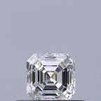 Diamante Naturale Taglio Asscher 0.37ct EX/EX D VVS1 - GIA - 3.98x3.94x2.63mm
