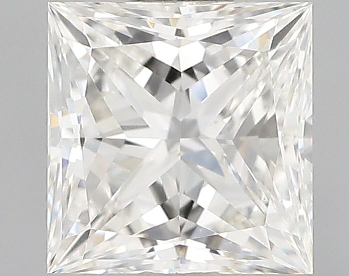 Diamante Naturale Taglio Princess 0.61ct G/VG H VS1 - GIA - 4.8x4.69x3.21mm