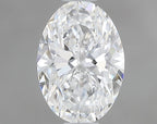 Diamante Naturale Taglio Ovale 0.71ct VG/EX E VVS1 - GIA - 6.97x4.94x3.16mm