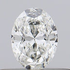 Diamante Naturale Taglio Ovale 0.21ct VG/EX H VVS1 - GIA - 4.7x3.44x2.03mm