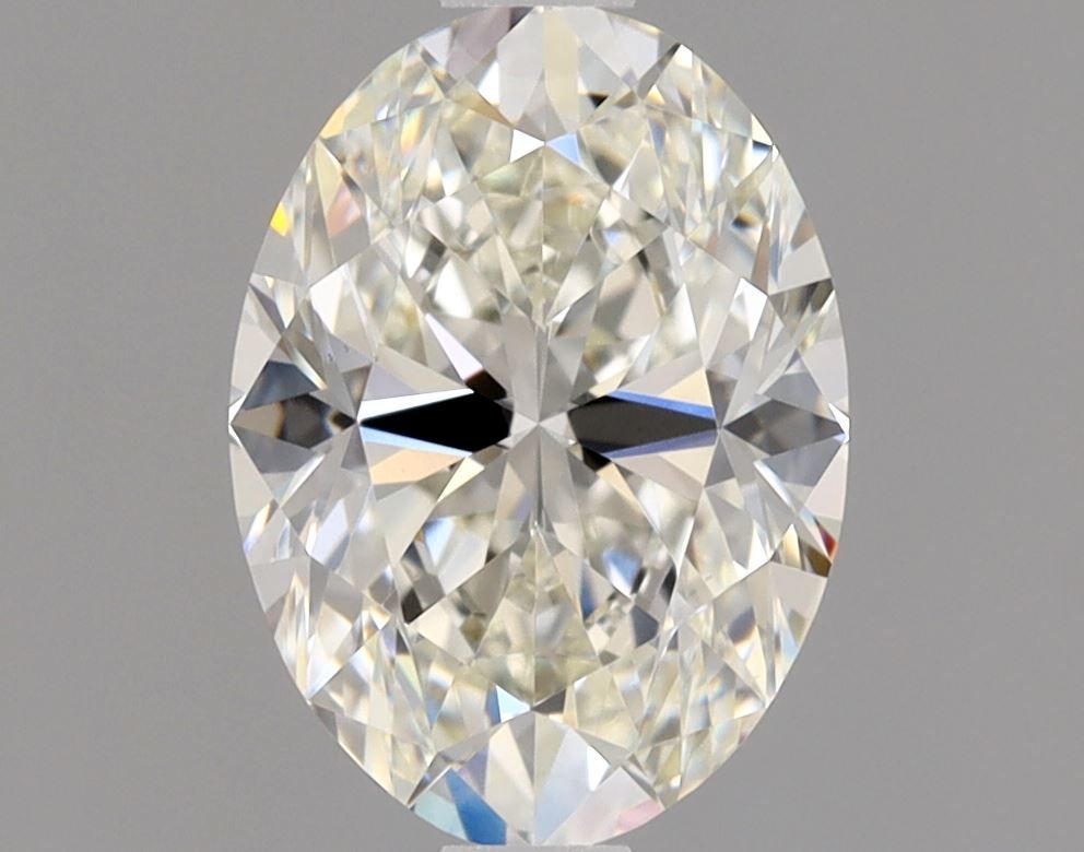 Diamante Naturale Taglio Ovale 1.3ct VG/VG J VS1 - GIA - 8.34x6.05x3.9mm