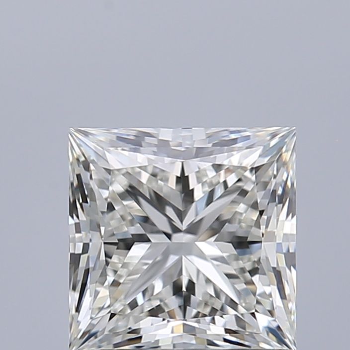 Diamante Naturale Taglio Princess 0.93ct EX/EX J IF - GIA - 5.2x5.19x3.82mm