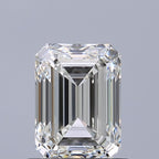 Diamante Naturale Taglio Smeraldo 1ct EX/EX F VVS1 - IGI - 6.4x4.77x3.27mm