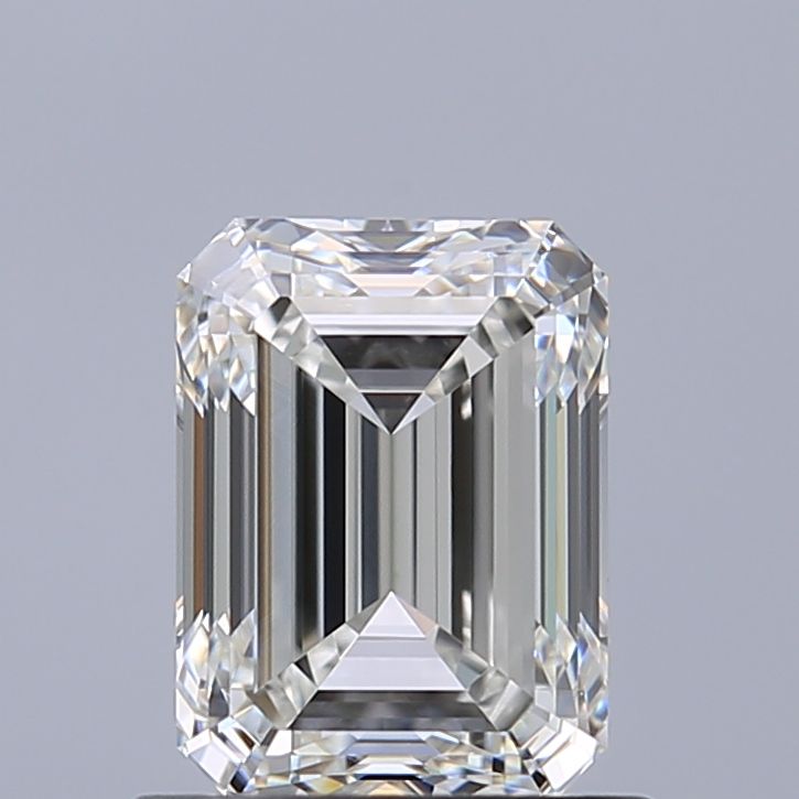 Diamante Naturale Taglio Smeraldo 1ct EX/EX F VVS1 - IGI - 6.4x4.77x3.27mm