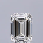 Diamante Naturale Taglio Smeraldo 0.51ct VG/VG H VVS1 - GIA - 5.35x3.77x2.55mm