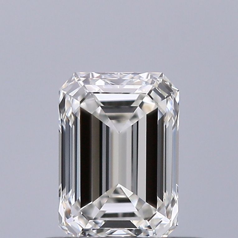 Diamante Naturale Taglio Smeraldo 0.51ct VG/VG H VVS1 - GIA - 5.35x3.77x2.55mm