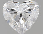 Diamante Naturale Taglio Cuore 0.55ct EX/EX D VVS1 - GIA - 5.1x5.51x3.48mm