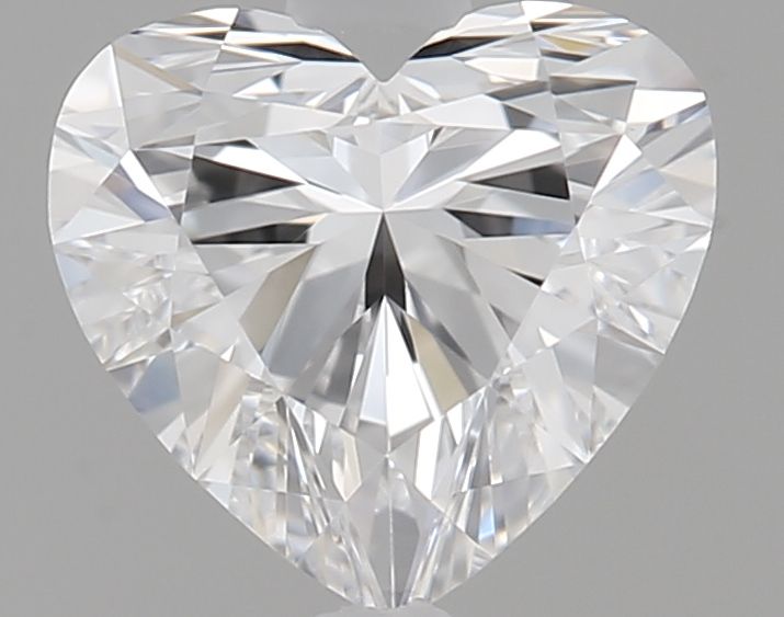 Diamante Naturale Taglio Cuore 0.55ct EX/EX D VVS1 - GIA - 5.1x5.51x3.48mm