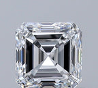 Diamante Taglio Smeraldo Quadrato 0.7ct VG/EX E VVS2 - GIA - 4.78x4.67x3.24mm