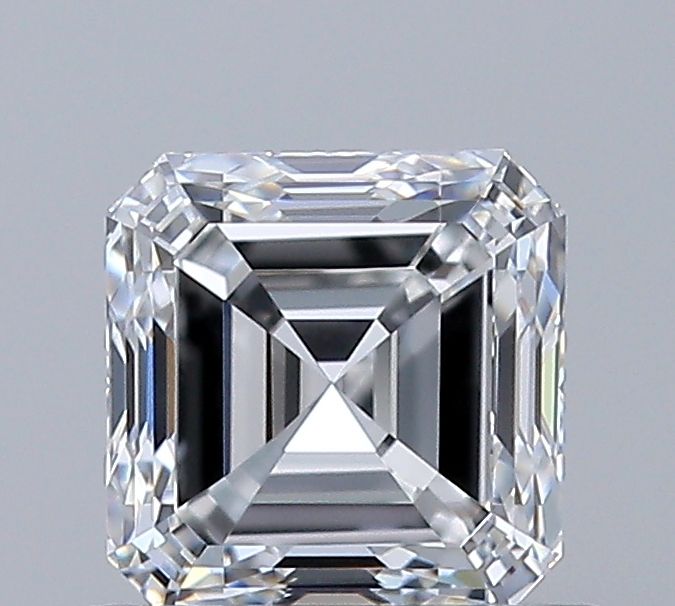Diamante Taglio Smeraldo Quadrato 0.7ct VG/EX E VVS2 - GIA - 4.78x4.67x3.24mm