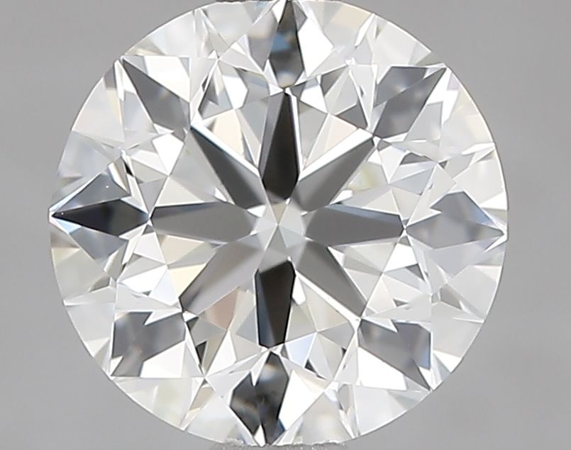 Diamante Naturale Taglio Brillante 1.7ct 3EX I VVS2 - IGI - 7.49x7.56x4.75mm