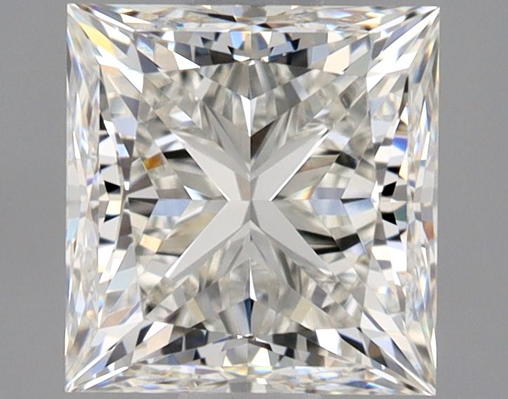 Diamante Naturale Taglio Princess 1.01ct EX/VG I VVS2 - GIA - 5.36x5.14x3.93mm
