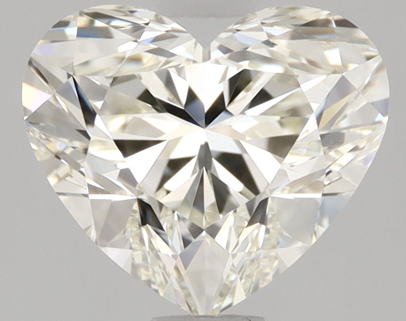 Diamante Naturale Taglio Cuore 1.7ct EX/EX J VVS1 - IGI - 7.03x8.18x5.03mm