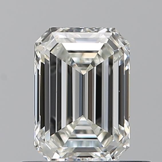 Diamante Naturale Taglio Smeraldo 0.7ct EX/VG J VVS1 - GIA - 6.13x4.29x2.8mm