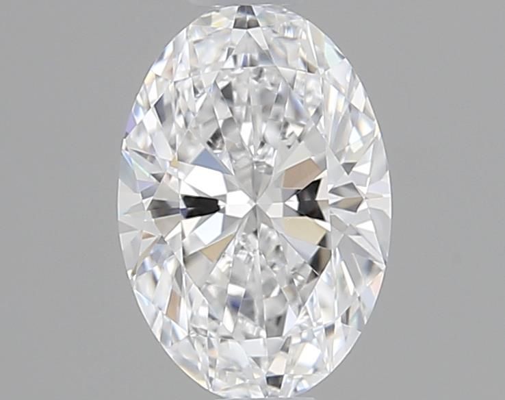 Diamante Naturale Taglio Ovale 0.45ct VG/EX D VVS1 - GIA - 6.21x4.21x2.67mm