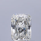 Diamante Naturale Taglio Radiant 0.52ct EX/EX H VVS2 - GIA - 5.53x3.97x2.65mm