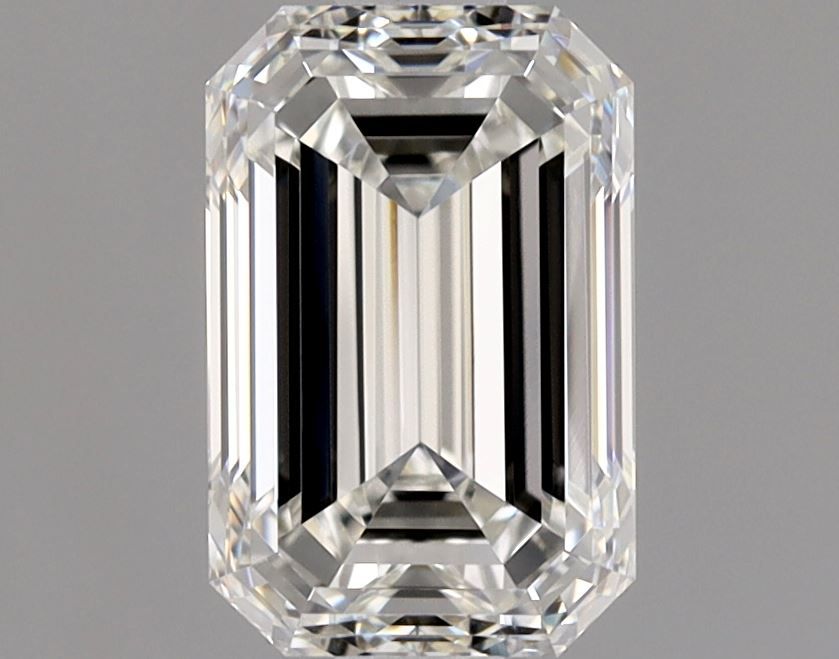 Diamante Naturale Taglio Smeraldo 1.3ct EX/VG I VVS2 - GIA - 7.57x4.96x3.48mm