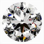Diamante Naturale Taglio Brillante 0.5ct G/VG/EX I VVS2 - IGI - 4.84x4.9x3.25mm
