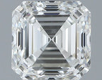 Diamante Naturale Taglio Asscher 0.52ct EX/EX H VVS2 - GIA - 4.36x4.35x2.98mm