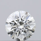 Diamante Naturale Taglio Brillante 0.16ct 3EX J VVS2 - GIA - 3.45x3.48x2.18mm
