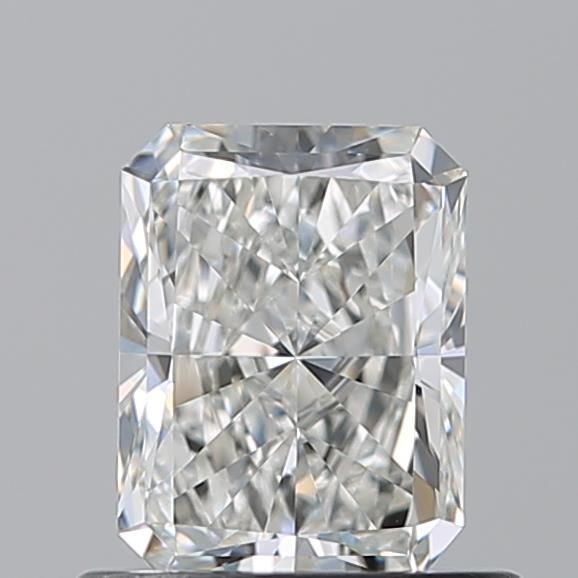 Diamante Naturale Taglio Radiant 0.65ct VG/VG H VVS2 - GIA - 5.89x4.35x2.89mm