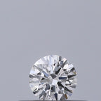 Diamante Naturale Taglio Brillante 0.18ct 3EX D VVS1 - IGI - 3.61x3.65x2.21mm